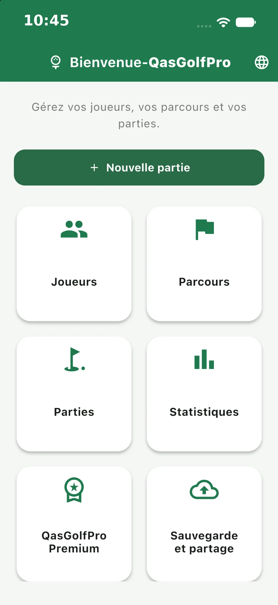 Accueil QasGolfPro